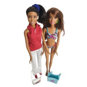 Barbie Teresa and Sweet Orchard Vet Dolls With Accessories